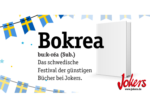 Bei der Mischung aus PR-Kampagne und Literaturfestival wird in Schweden mit teils stark reduzierten Preisen der Buchverkauf angekurbelt: jetzt holt Jokers Bokrea nach Deutschland